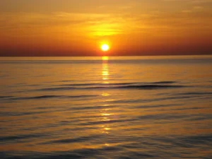 Giacomo Attili — Tramonto sul mare Paesaggi